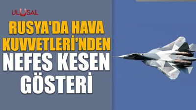 Rus Hava Kuvvetleri'nden nefes kesen gösteri